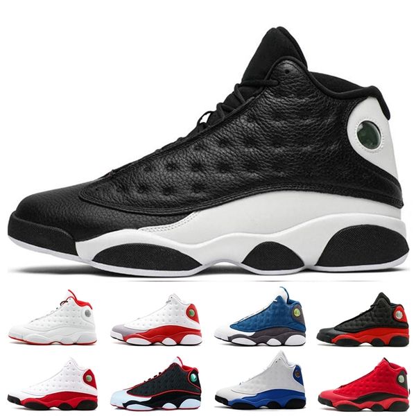 

men women basketball shoes 13 13s mens reverse he got game white soar green pink luky green playground hyper royal mens sneakers
