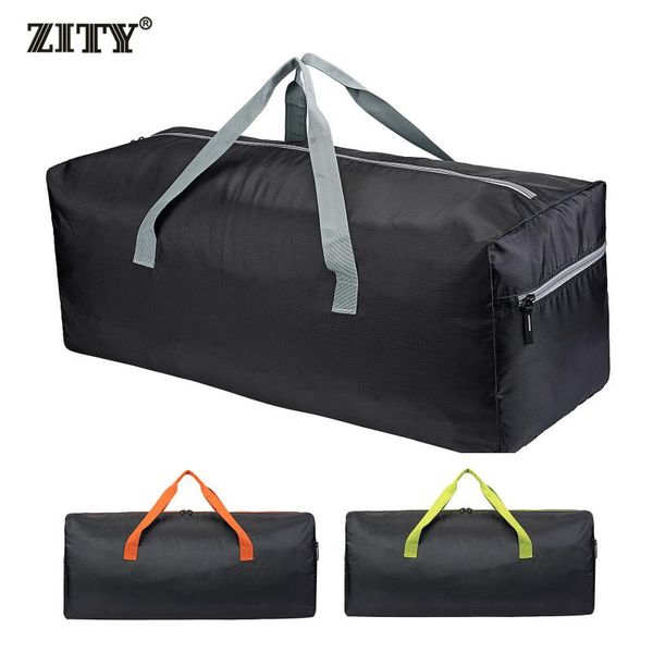 

large capacity foldable travel bag waterproof duffle bag organizers luggage handbags 30" / 75l lightweight shoulder unisex