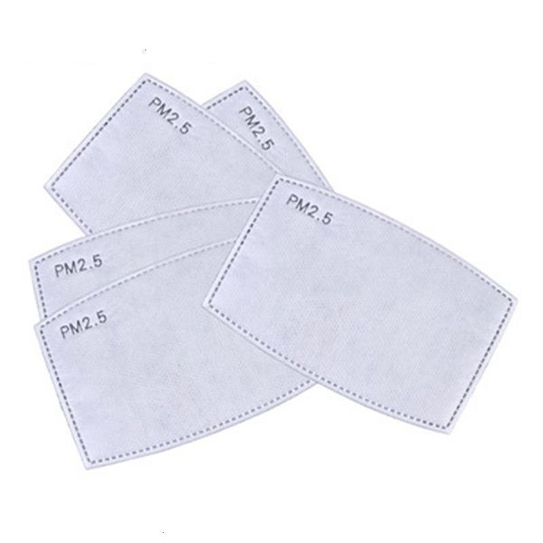 

factoryq25a ship 5 pads dhl layer protective safety anti dust filter pm2.5 fareplacement pad mask cotton qabaji