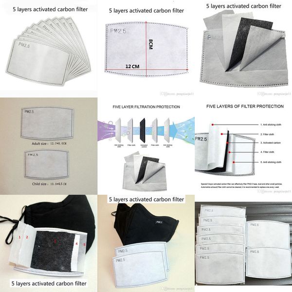 

layers haze pm2.5 filter activated 5 anti carbon mouth masks replaceable filters for activate carbon mask filters gwn57cyi f4mw