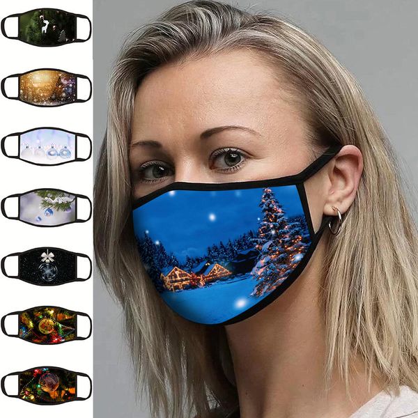 

fabric gogh new van face print painting masks mouth cover breathing washable mask d2