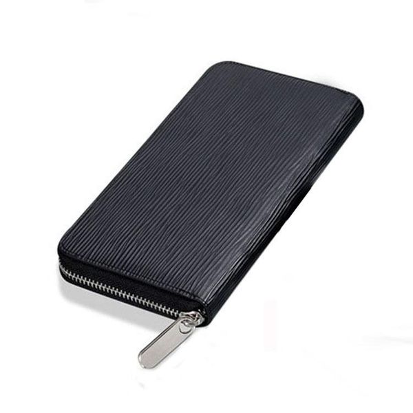 

wallets style leather ladies water ripple long wallet japanese clutch monederos para mujer monedas y tarjetas portafoglio donna 2021, Red;black