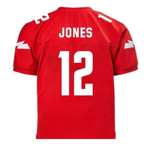 

rare custom xfl 2020 xfl dc defenders #12 cardale jones deandre thompkins tyree jackson vad lee john thomas donnel pumphery jhurell pressley, Black