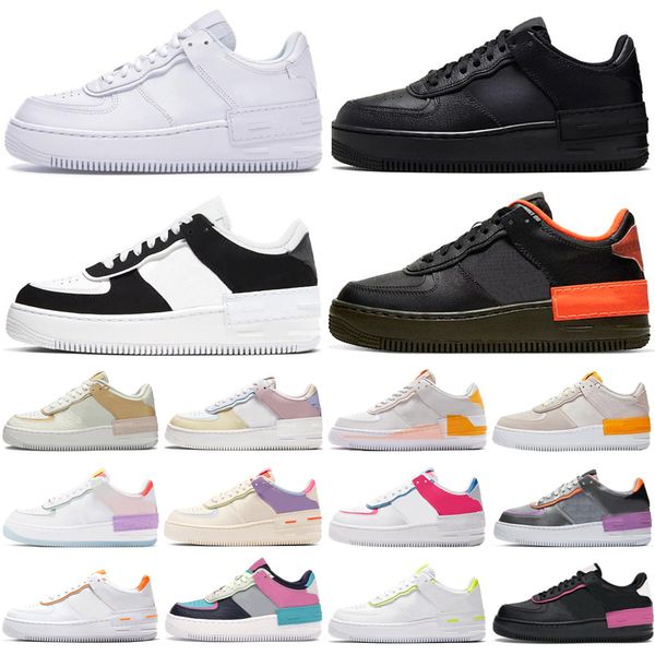 

wholesale 2021 one shadow 1 running shoes mens women utility white black orange red trainer flax wheat blue pink women sports sneakers
