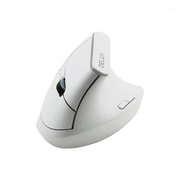 

mice wireless mouse ergonomic vertical 6 buttons gaming rgb 1600 dpi delux m618c optical with for pc lap
