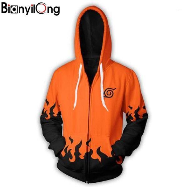 

2019 new cool hoodie for men and women 3d printed anime madara zipper long sleeve zipper jacket1, Black