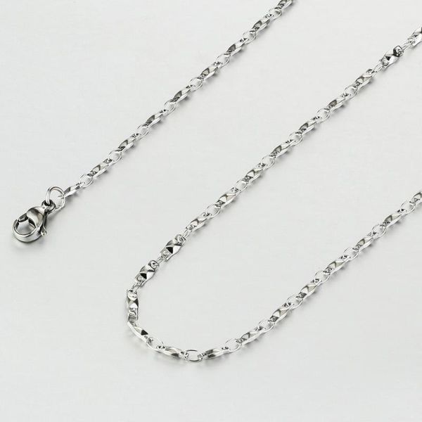 

3pcs silver color stainless steel link chain accessories jewelry women delicate choker necklace metal short collare bijioux fn39