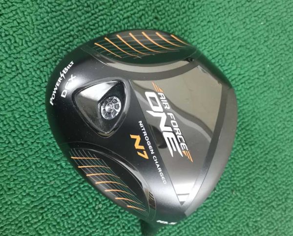 

complete set of clubs mens golf powerbilt driver 9.5 or 10.5 loft no shaft