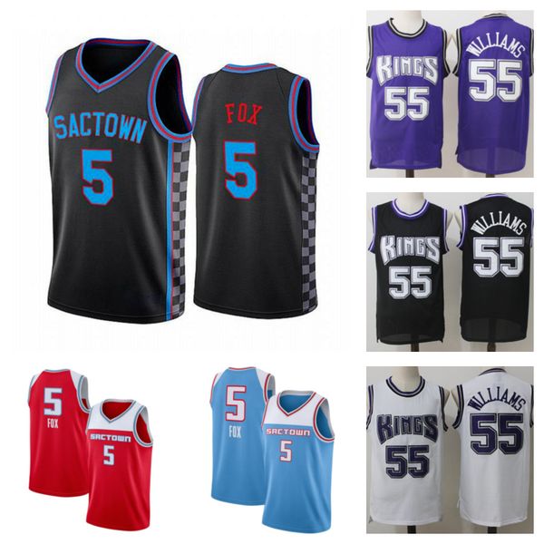 

2021 basketball draft pick jerseys tyrese 0 haliburton jahmius 3 ramsey de'aaron 5 fox robert 13 woodard ii marvin 35 bagley iii jersey, Black;red