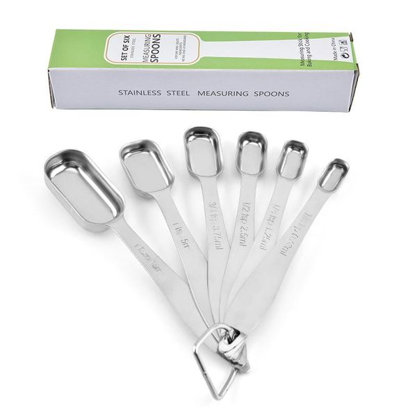 

kitchen measuring spoons teaspoon coffee sugar scoop cake baking flour measuring cups kitchen cooking toolsstainless wmtfbm xhlight