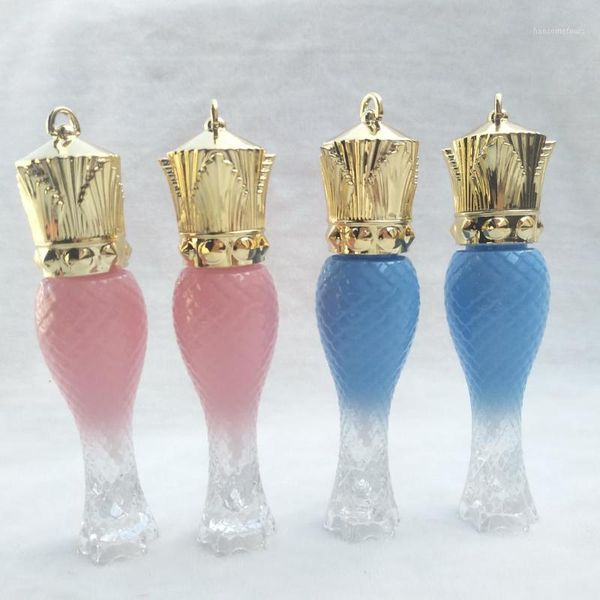 

5ml empty cosmetic carrot wand shaped lipstick or mascara tube, colored mermaid wands lip gloss/eye serum/eyelashes bottle1