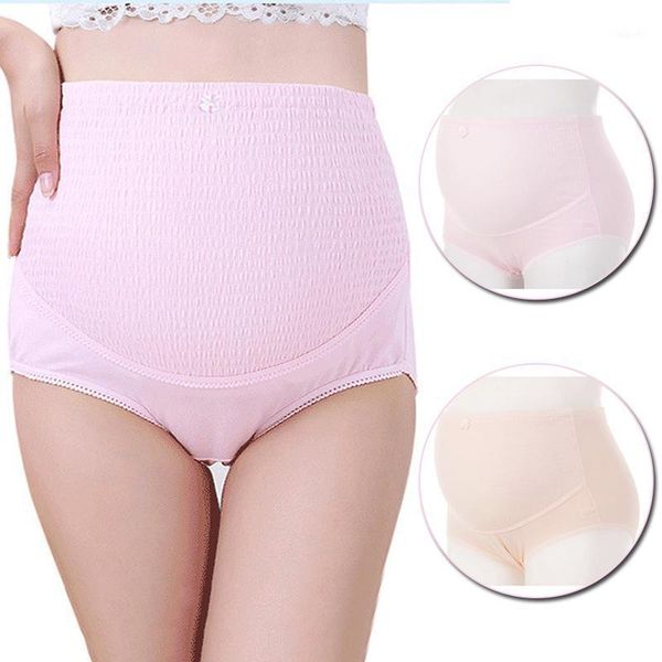 

maternity underwear panties high waist pregnancy briefs for pregnant women breathable panties clothes lingerie plus size1, Black;pink