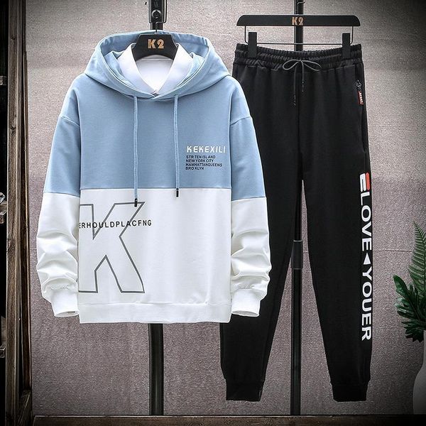 

2020 sports and leisure suits men's outdoor sportswear new quick-drying stretch coat trousers two-piece suit, Gray