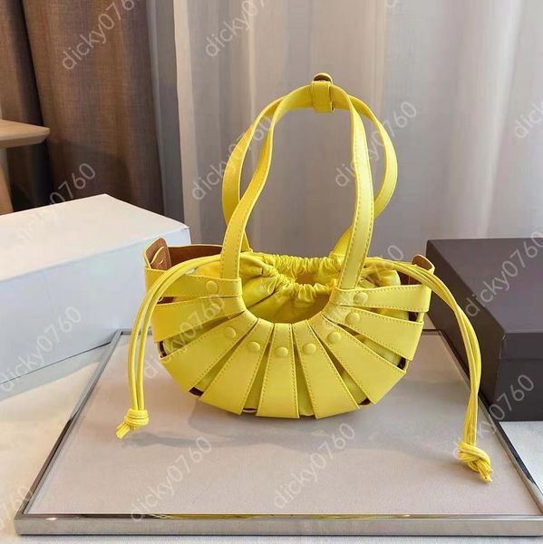 

luxury big brand woven basket shopping bag women handbags women's bags 2021 ladies hand-woven genuine leather fashion shoulderbag high