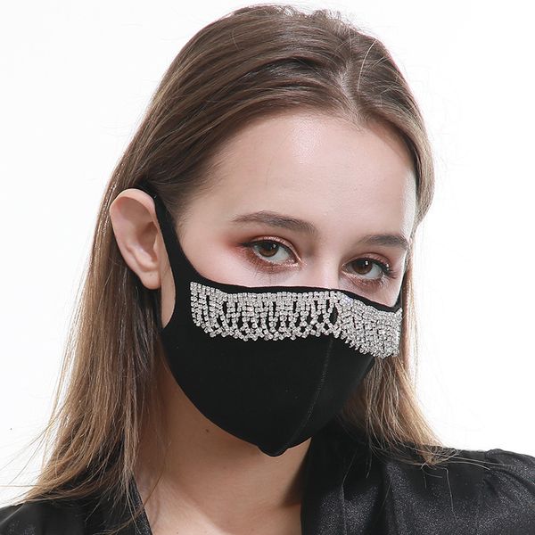 

sunscreen flash outdoor star dust diamond and black ice silk pure cotton mask 3 nuhcx