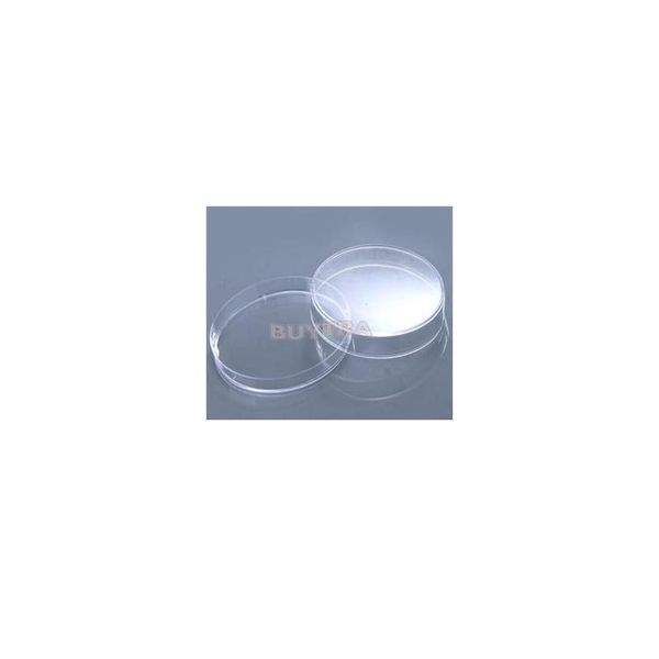 

10pcs clear petri dishes with lids disposable plastic sterile petri dish chemical laboratory suppl bbyvjg