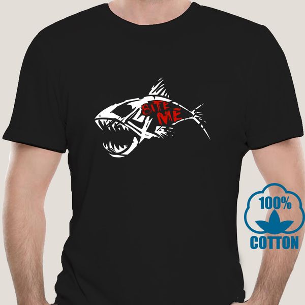 

1891d bite me shirt shark funny fishing t-shirt fitness tee shirt sport hooded sweatshirt hoodie