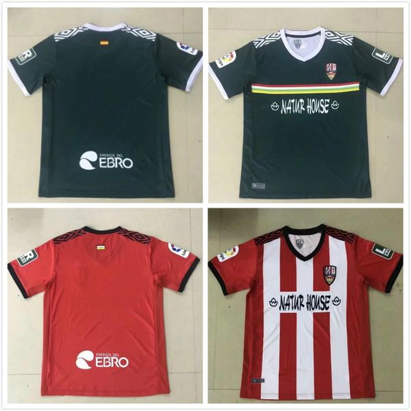 

thailand 20 21 ud logrones soccer jerseys andy inaki errasti zelu vitoria 2020 2021 logrones camisetas de futbol football shirts, Black