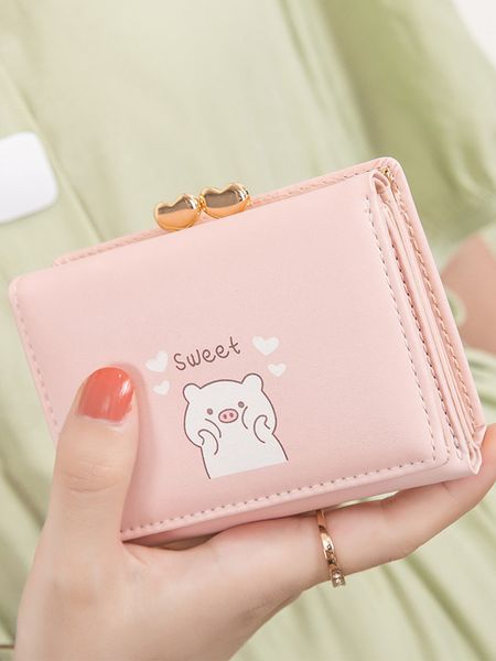 

hbp handbag fashion bags lady shoulder bags lady wallet purse cash printed various colors holder bag wallet small card bag