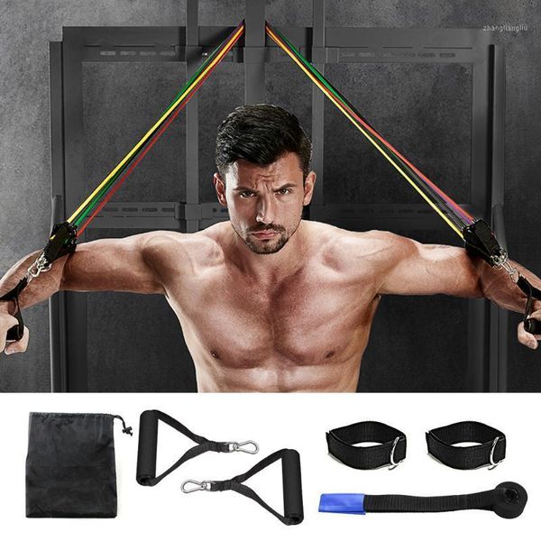 

resistance bands set exercise with door anchor legs ankle straps for training physical therapy home workouts1