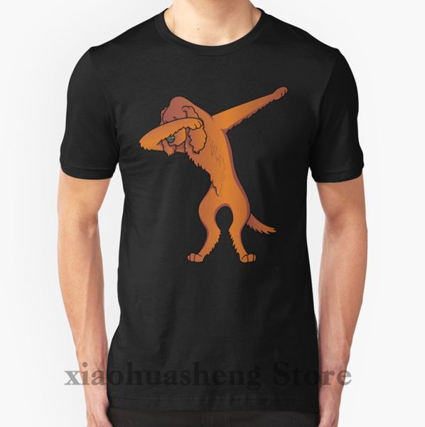 

100% cotton o-neck men t shirt custom printed t-shirt funny irish setter dabbing women tshirt sport hooded sweatshirt hoodie