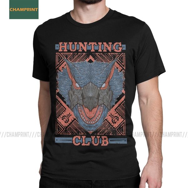 

hunting club nargacuga monster hunter world rathian dragon mhw game tee short sleeve pure plus size hooded sweatshirt hoodie men t shirt