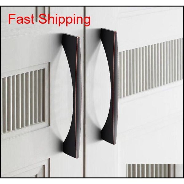 

kitchen cabinet knobs and handles black drawer cupboard wardrobe door knob pull handles qylmfo packing2010