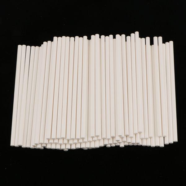 

100 paper lollipop sticks chocolate supplies cake pops decor 10cm / 3.94