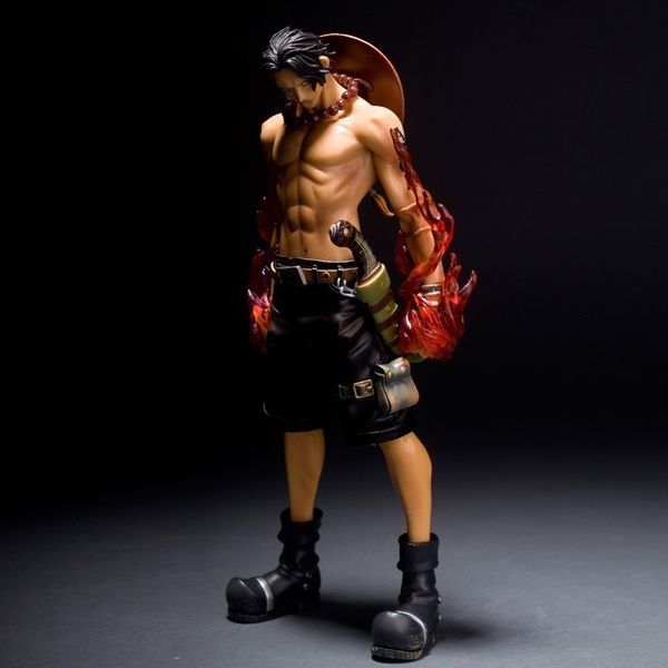 

anime one piece master stars piece msp 26cm anime figure portgas d ace pvc action figure collection model toy christmas gift 1008