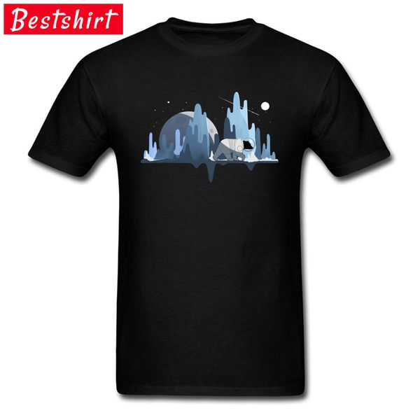 

новой тенниска ткань slim fit fashion crew neck tee shirt spacex медведь астронавт планет glacier прогулка tshirt спорт толстовка с капюшоно