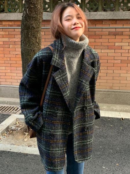 

winter 2021 new french retro tweed suit with cotton and thickened temperament1, Black