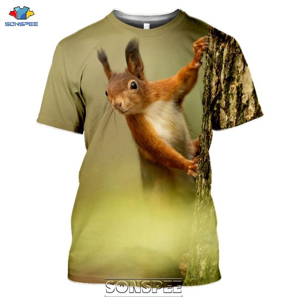 

new animal squirrel 3d print shirts hentai aesthetic harajuku men clothing