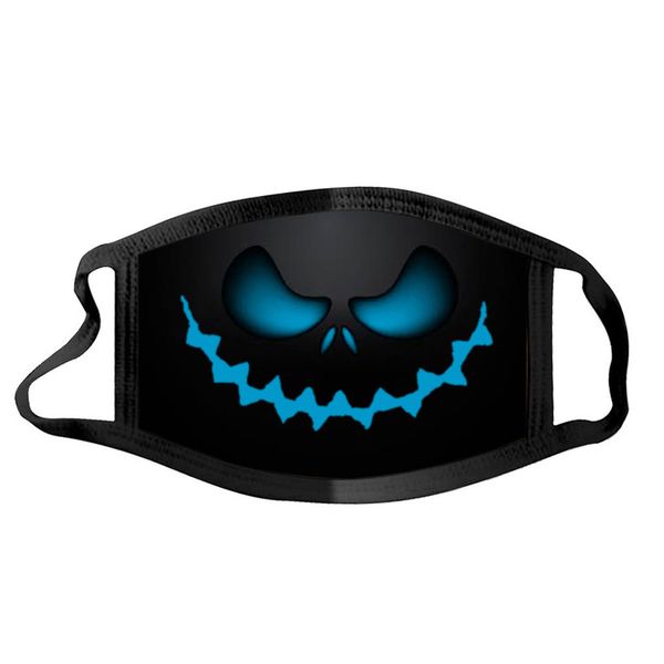 

new face 1pc dustproof mask halloween print windproof anti-spitting protective washable mouth maskwith design mascarilla 9.2 3