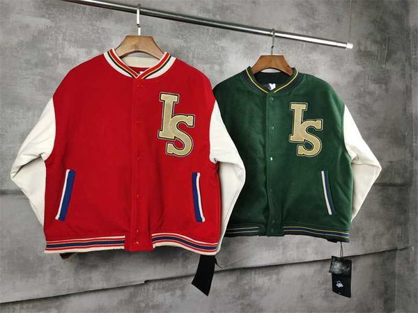 

running cheetahs high street stitched embroidered tweed jacket autumn and winter thickened baseball jacket fashion, Black;brown