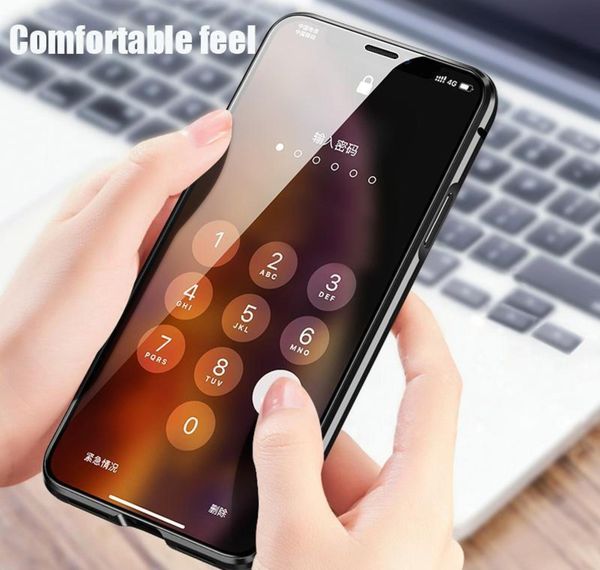 

magnetic adsorption metal phone case for iphone xr xs x xs 6 7 8 plus 11 12 pro max double sided tempered glass full jllvpu qpseller