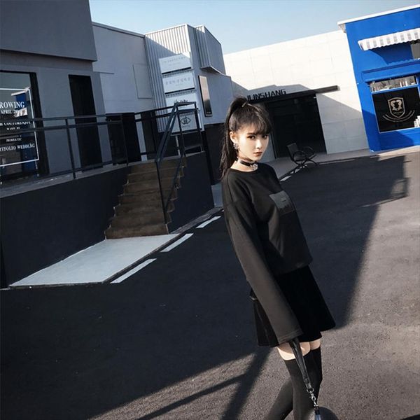 

женская юбка harajuku velvet punk love clip brap юбка для женских дам мини юбки черная одежда винтажная уличная одежда панк новый, Black