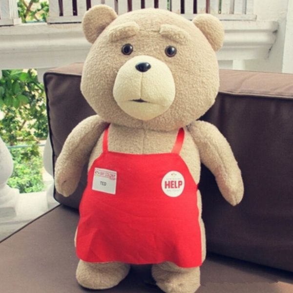 

teddy bear in the movie ted's 2.5cm apron, cute plush animal, bear, ted, doll, birthday present t74