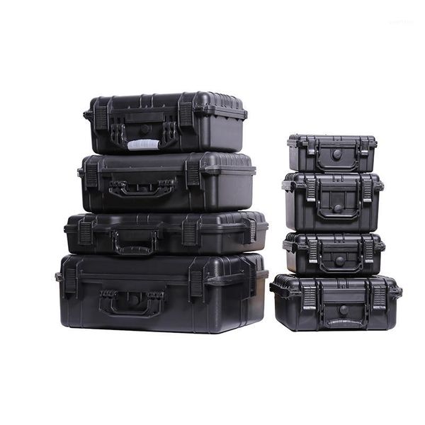 

outdoor shockproof waterproof boxes protective safety case plastic tool box dry box safety equipment tool storage with sponge1