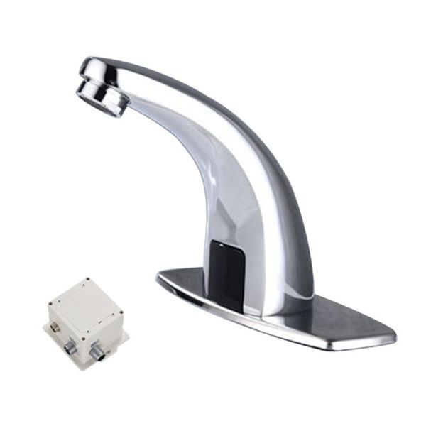 

bathroom sink faucets faucet electric practical brass sensor tap smart home saving water easy install hands basin battery powered