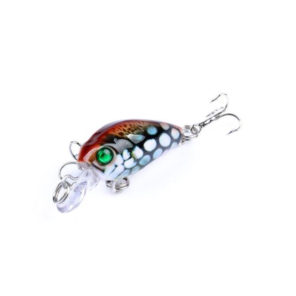 

1шт mini япония 4.5cm 4g мульти swim bass fishing приманки искусственное hard crank bait topwater холодец рыбалка воблер воблер sqcpwc bdeha