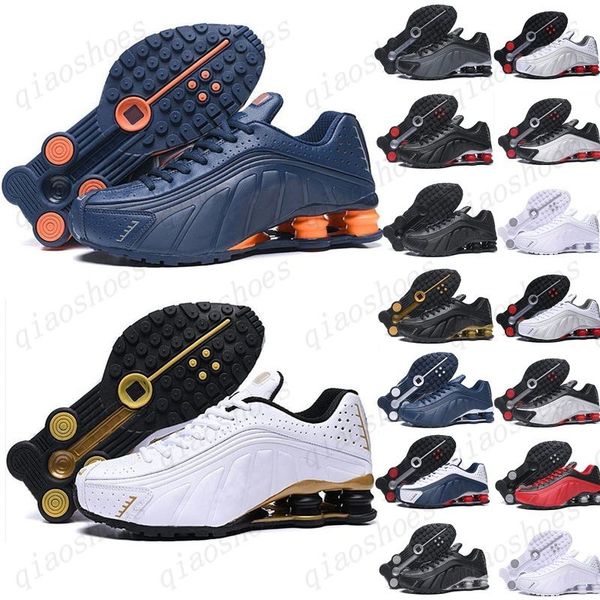 

2020 original deliver r4 sports shoes for mens women triple black white gold oz nz 301 sneakers mens trainers running shoes size 36-46