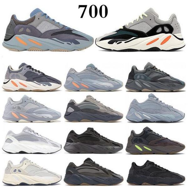 

original 700 v2 static clay sports shoes kanye west 700s wave runner mauve men women 3m reflective inertia true form sneakers