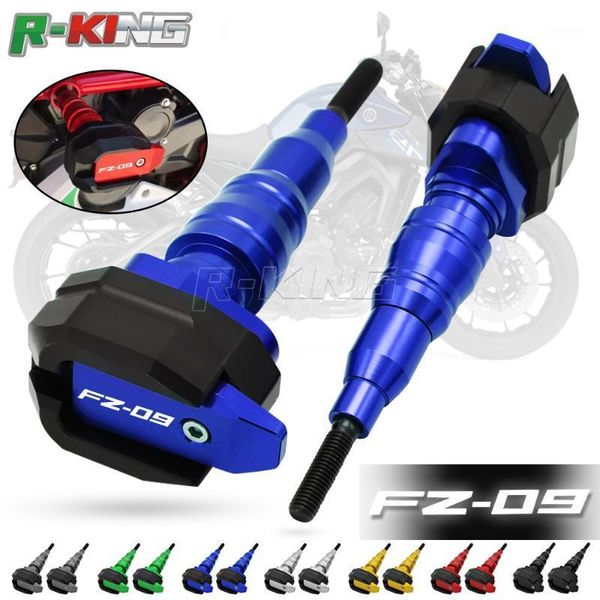 

for fz-09 fz09 fz 09 2014 2020 2020 slider moto falling protection frame slider fairing guard anti crash pad protector1
