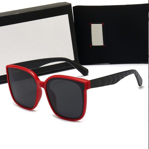 

fashion sunglasses for man woman designer goggle beach sun glasses retro small frame luxury design uv400 black-black 7 color optional 579 wi, White;black