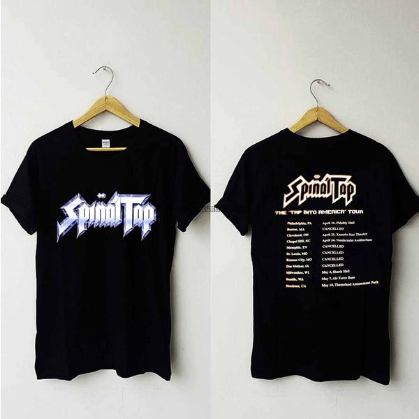

vintage spinal tap tour mens concert t-shirt reprint size s to 3xl sport hooded sweatshirt hoodie