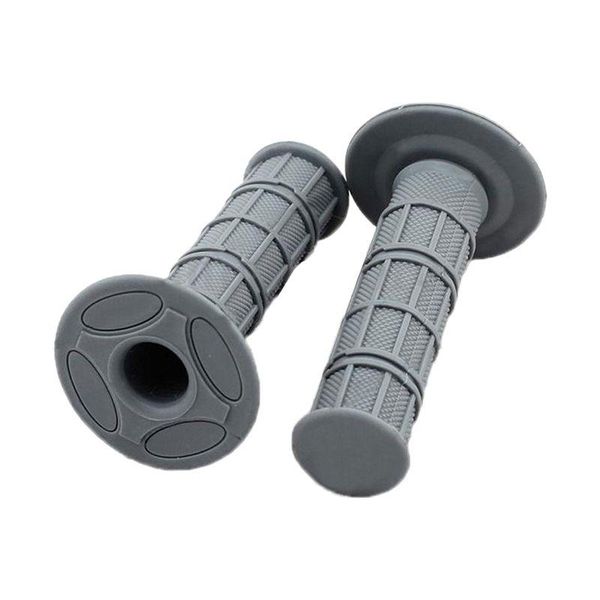 

motorcycle grips handlebar grips motorcycle scooter quad 22mm rubber motocross gray