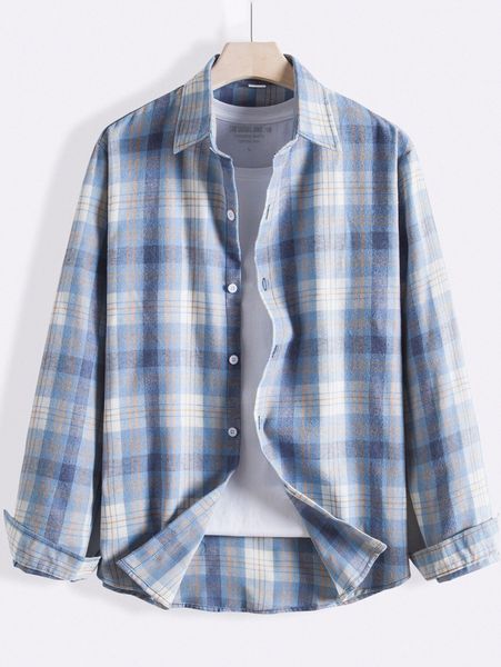 

men plaid button up shirt without tee p7ds#, White;black