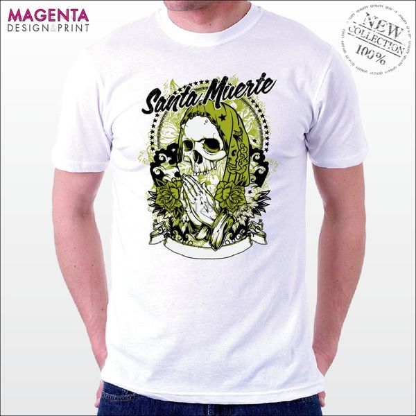 

2020 summer fashion holy death t-shirt skull death cult retro prayer birthday present gift idea t shirt sport hooded sweatshirt hoodie