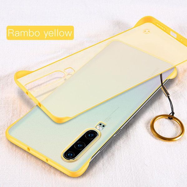 

ультра-тонкий матовый бескаркасных pc телефон чехол для huawei honor p20 p30 20 pro lite nova 3e 4e 5 5i с кольцом rope wmtzlp yyysports
