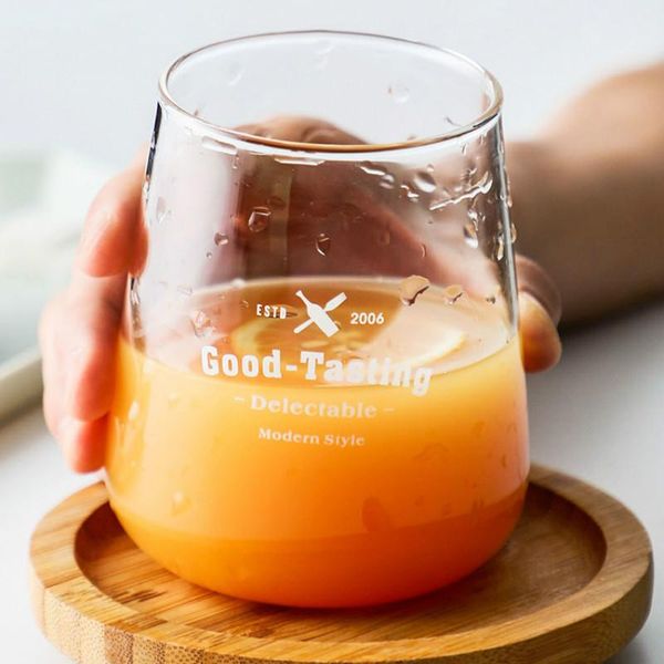 

personality glass creative transparent drink mousse simple cup water coffee juice pot milk fashionable belly bbyusz lipper